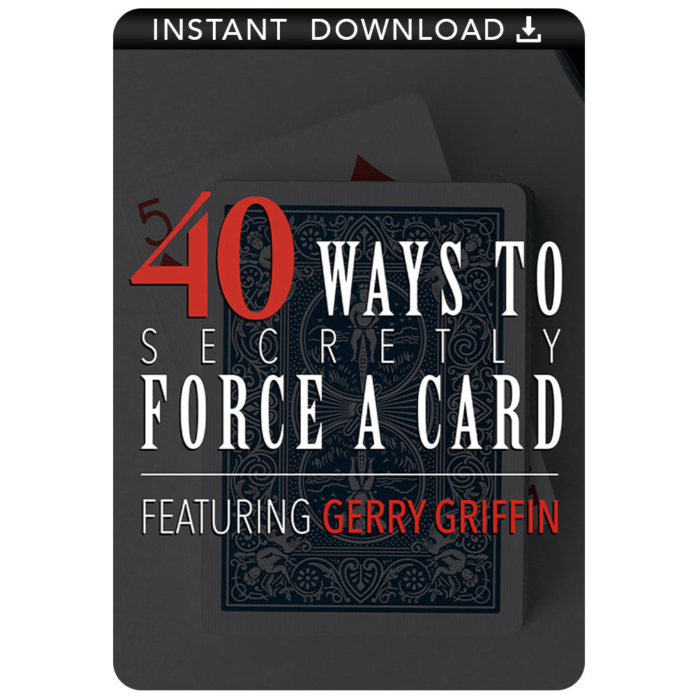 40 Ways to Force A Card - Instant Download
