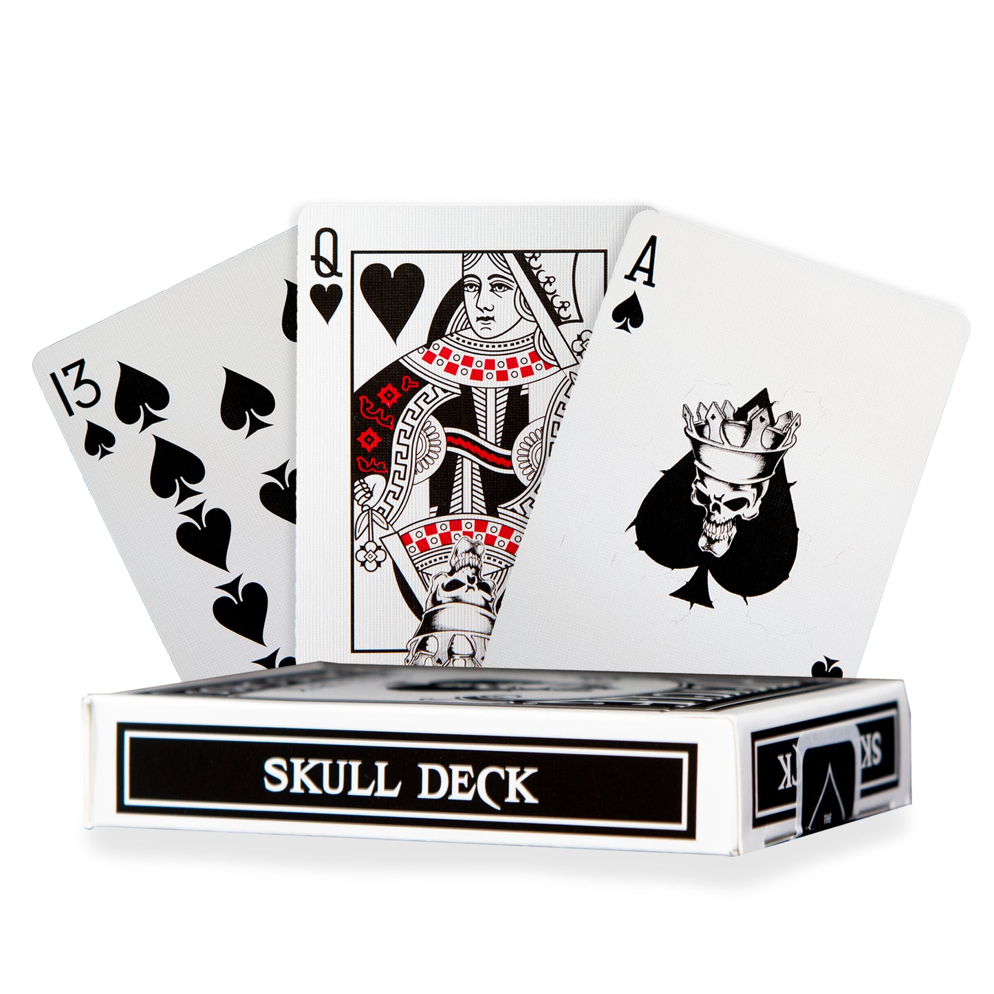 Skull Bicycle Back Playing Cards