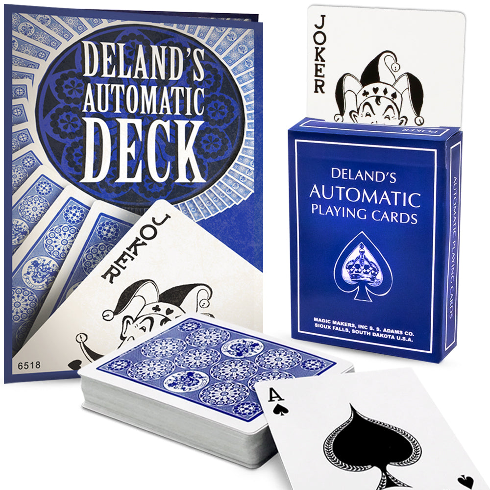 Magic Deland's Marked Deck - Automatic Deck in Blue