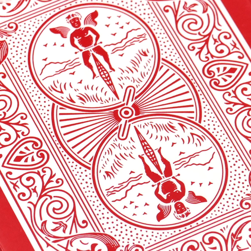 Red Playing Cards Bicycle Deck