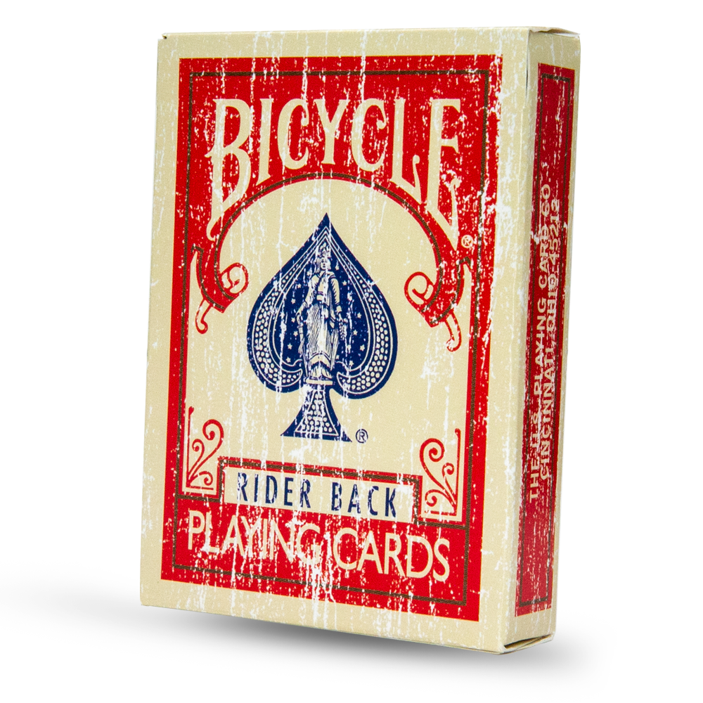 Royal Road 100 Card Tricks with Limited Edition Bicycle Faded Deck