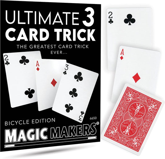 Ultimate 3 Card Trick - The Greatest Card Trick Ever