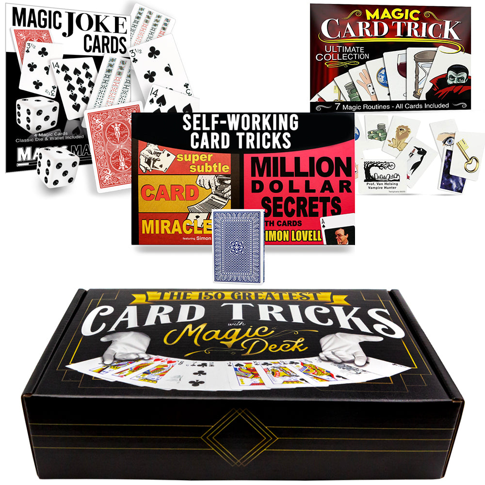 150 Greatest Card Tricks Magic Kit