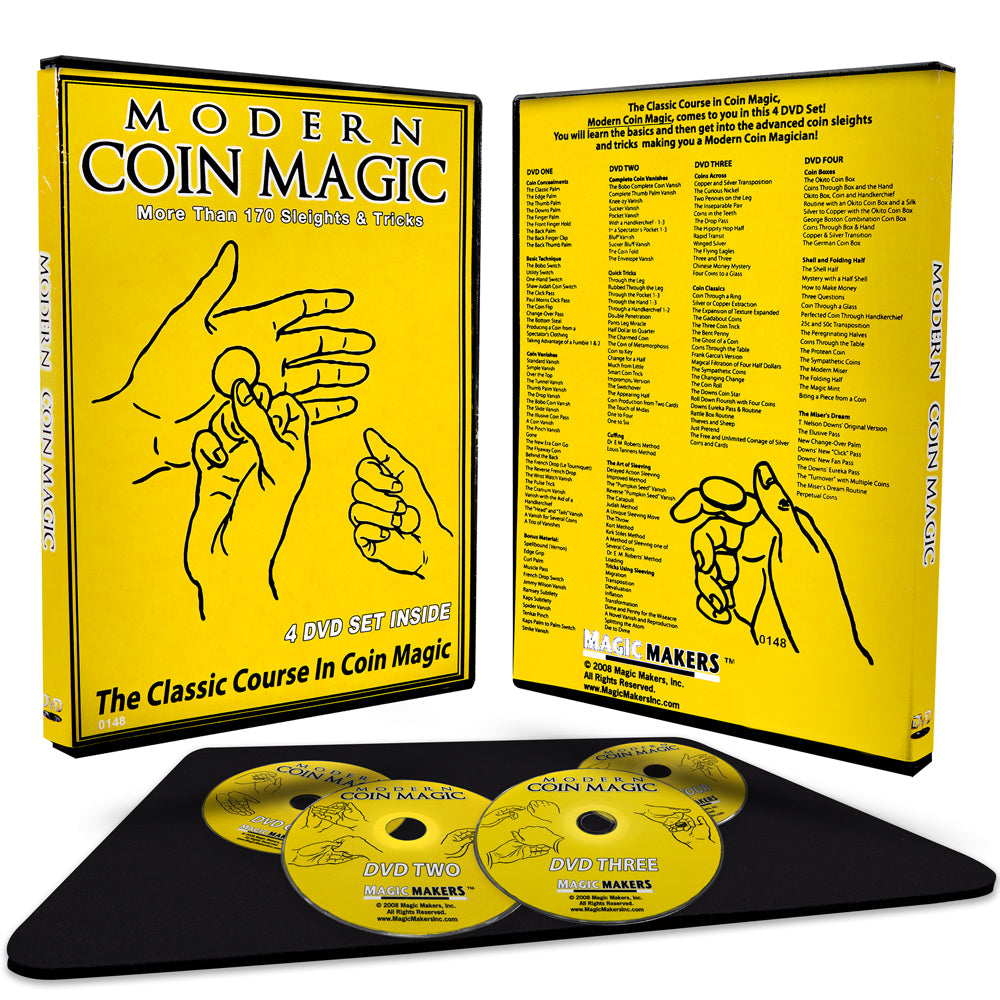 Modern Coin Magic with Performance Pad