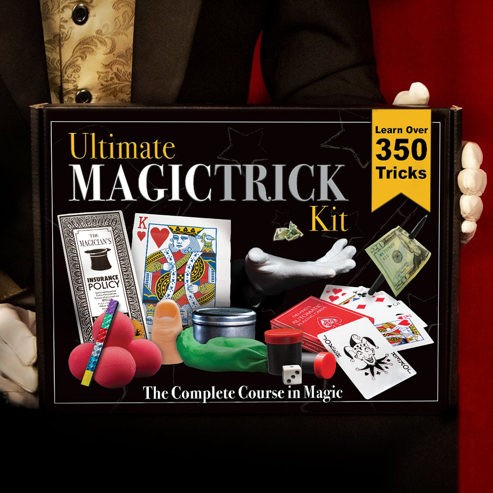  Magic Makers Marvelous Magic Kit 350 Tricks - Easy to Master :  Toys & Games