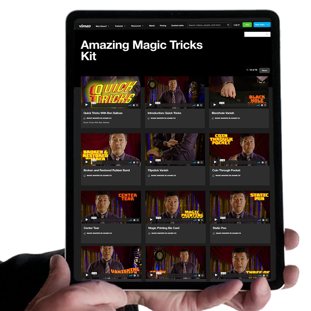 Amazing Magic Tricks Kit