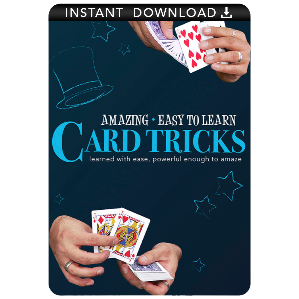 Card Tricks with No Sleight of Hand - Instant Download