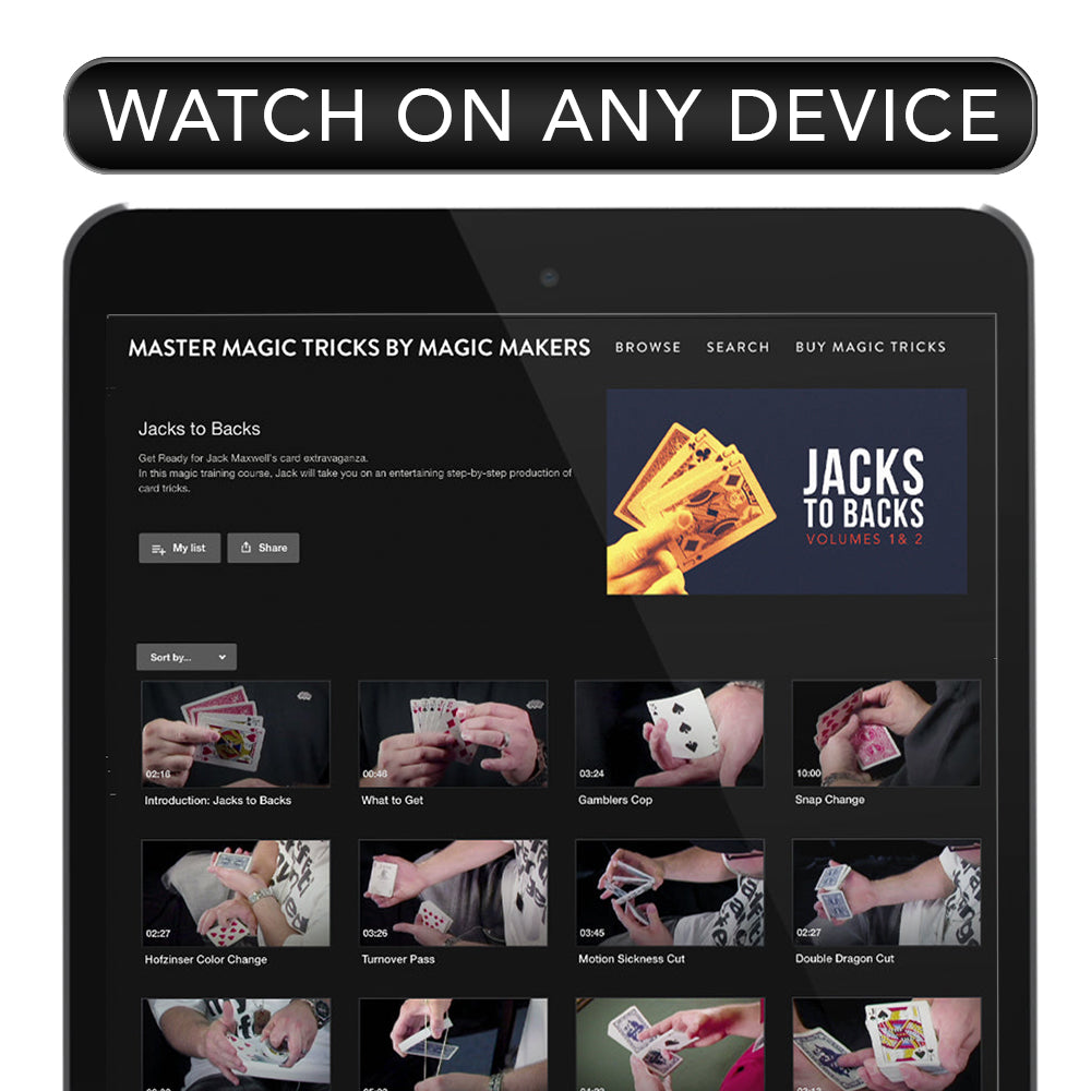 Jacks to Backs - Instant Download