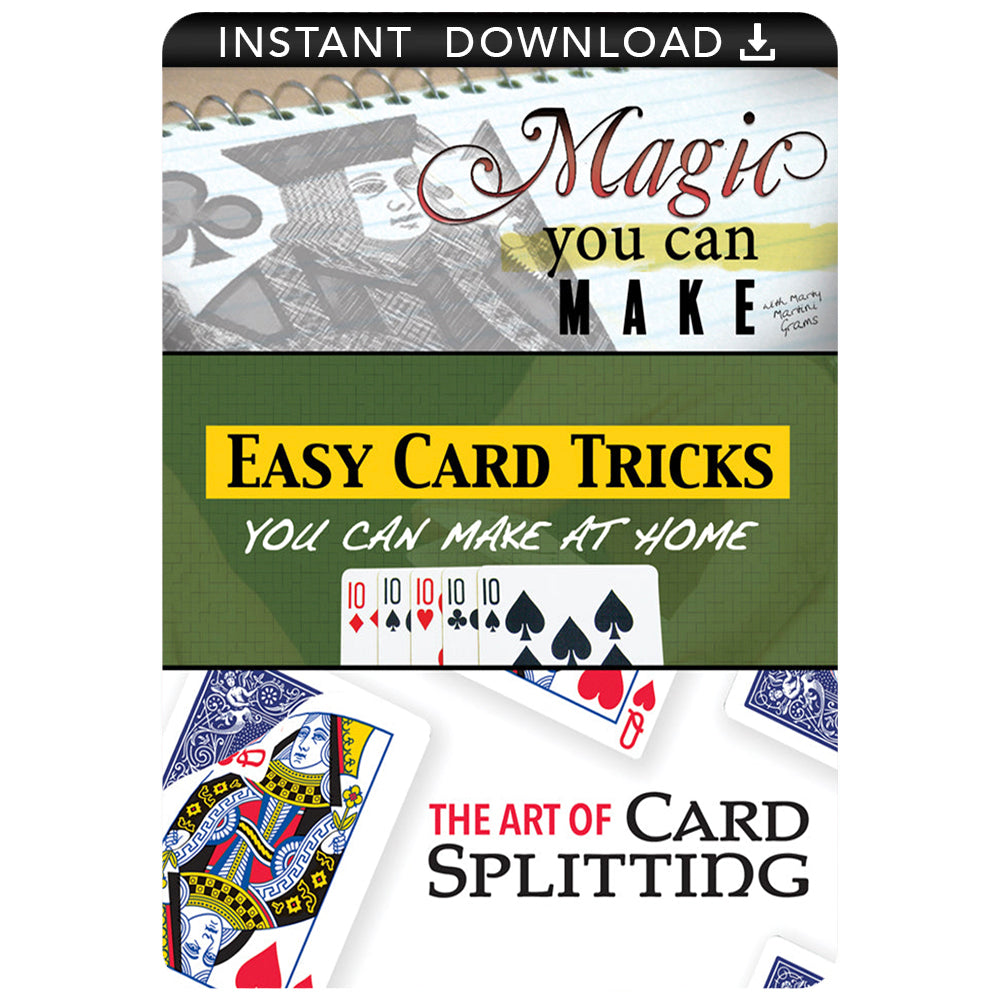 Magic Tricks You Can Make - Instant Download Combo