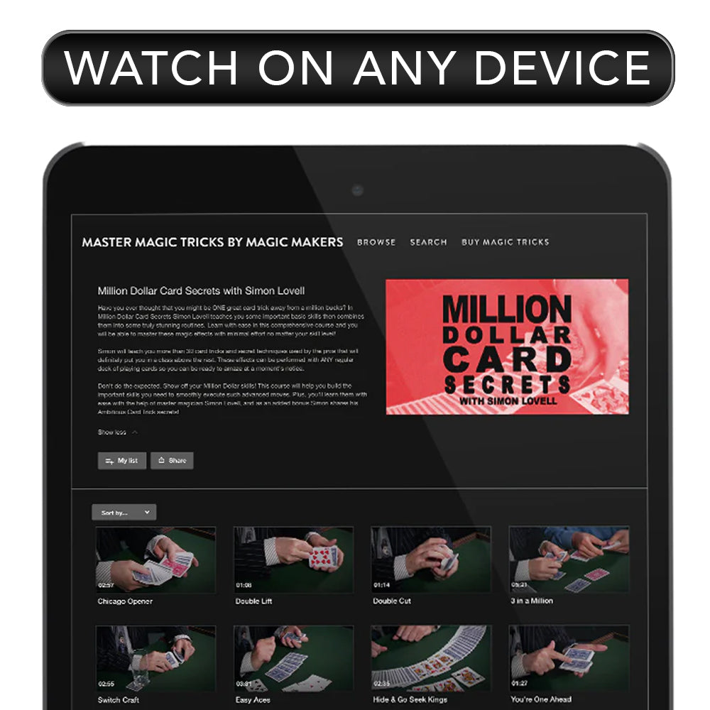 Million Dollar Card Secrets - Instant Download