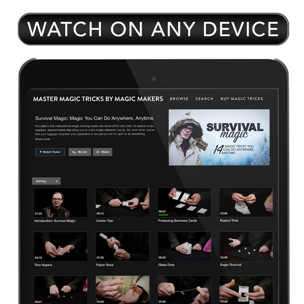 Survival Magic You Can Do Anytime - Instant Download