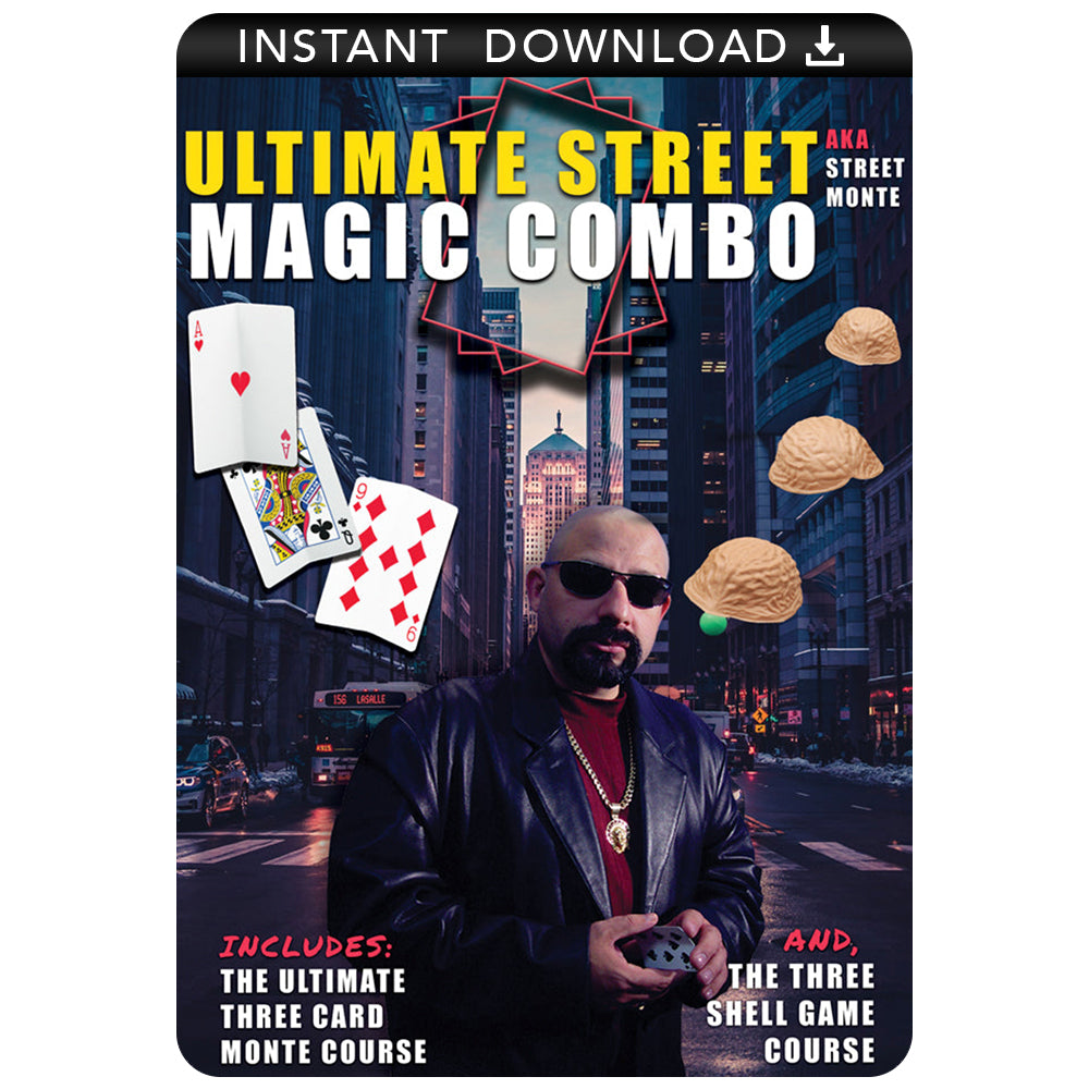 Street Monte Magic Training - Instant Download