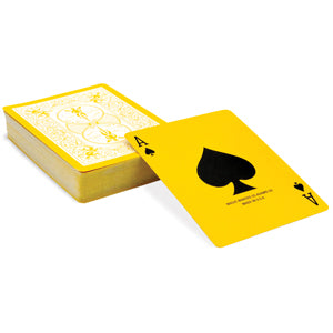 Reversed Back Bicycle Deck - Yellow