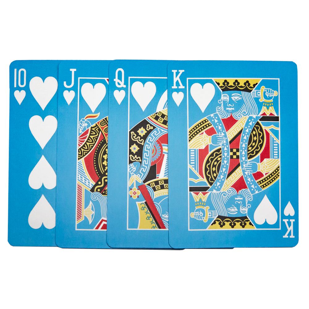 Light Blue Playing Cards Bicycle Deck