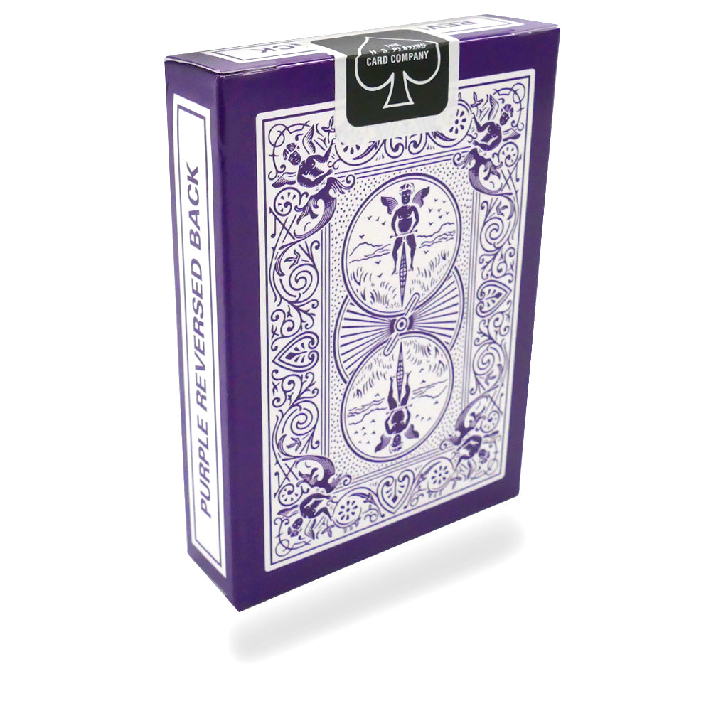 mtg card back purple Purple Bicycle Back Playing Cards | Reversed Back Magic Deck